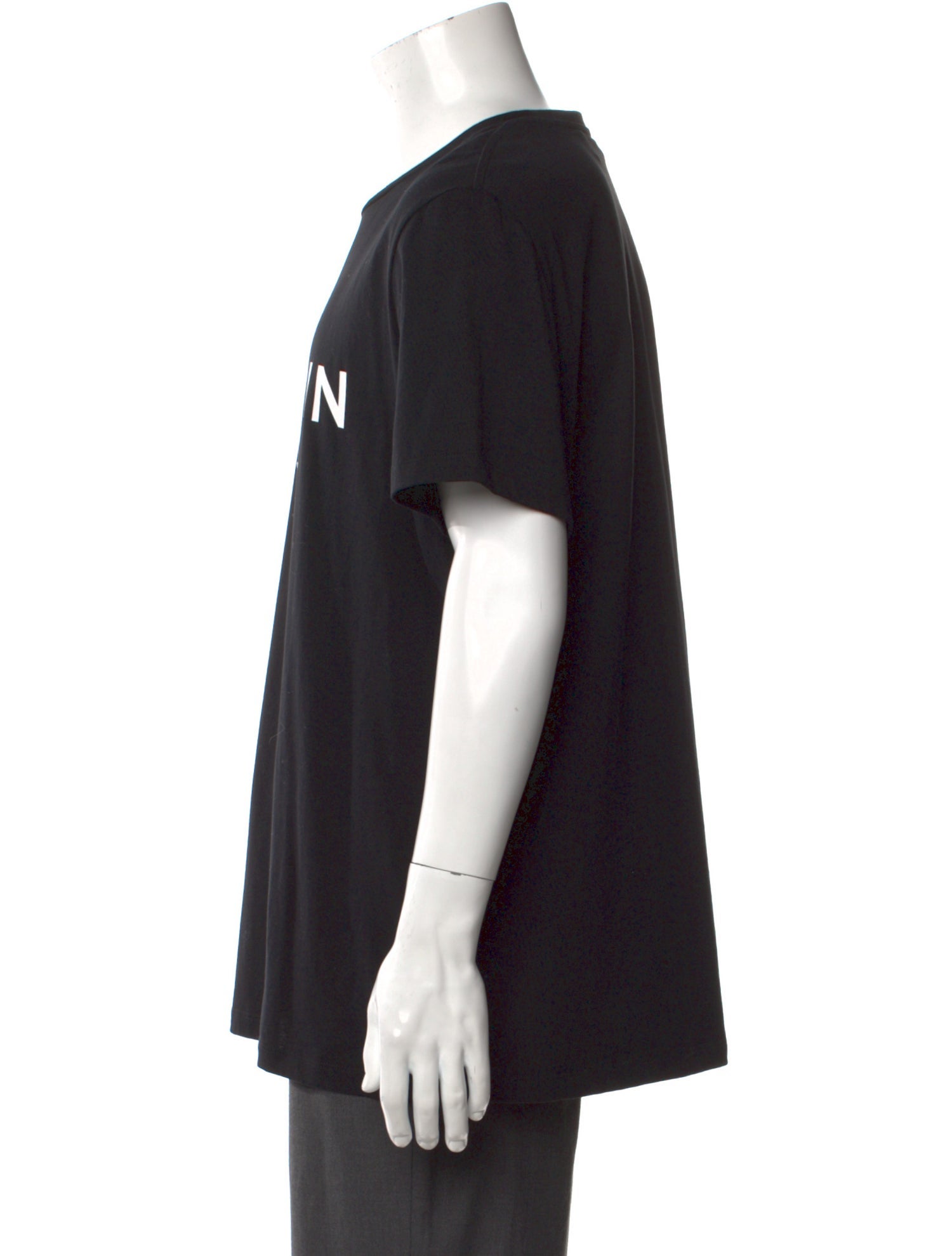 Balmain Graphic Print Crew Neck T-Shirt w/ Tags