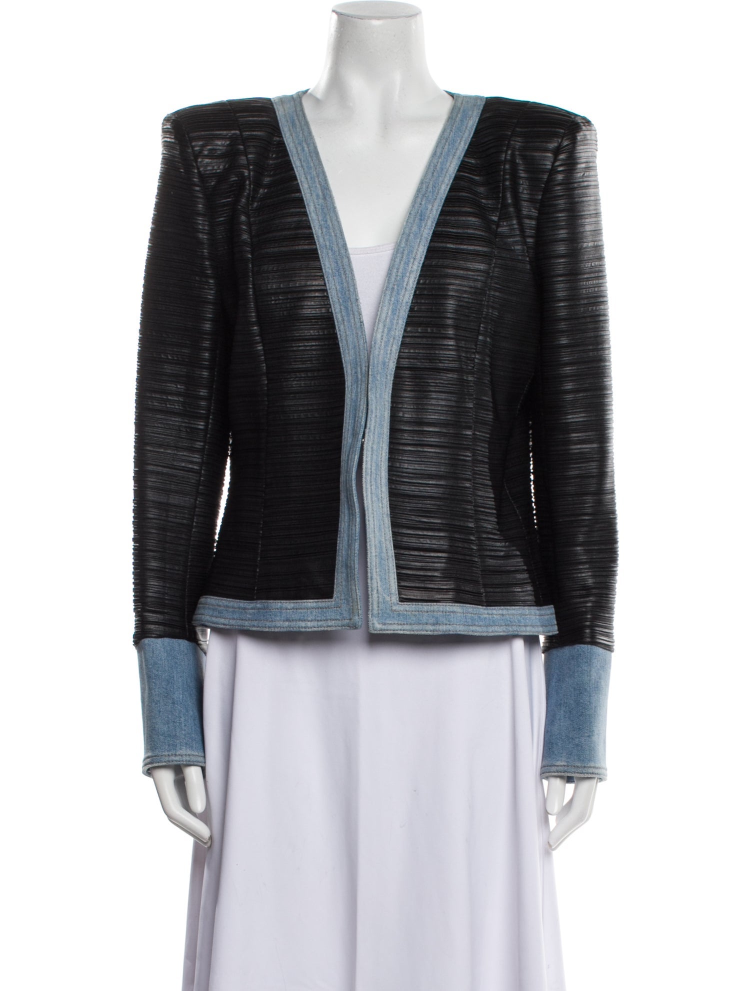 Balmain Striped Jacket