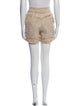 Balmain Tweed Pattern Mini Shorts