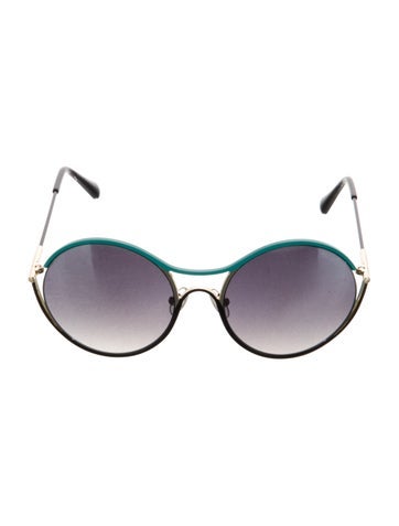 Balmain Sunglasses Round Gradient
