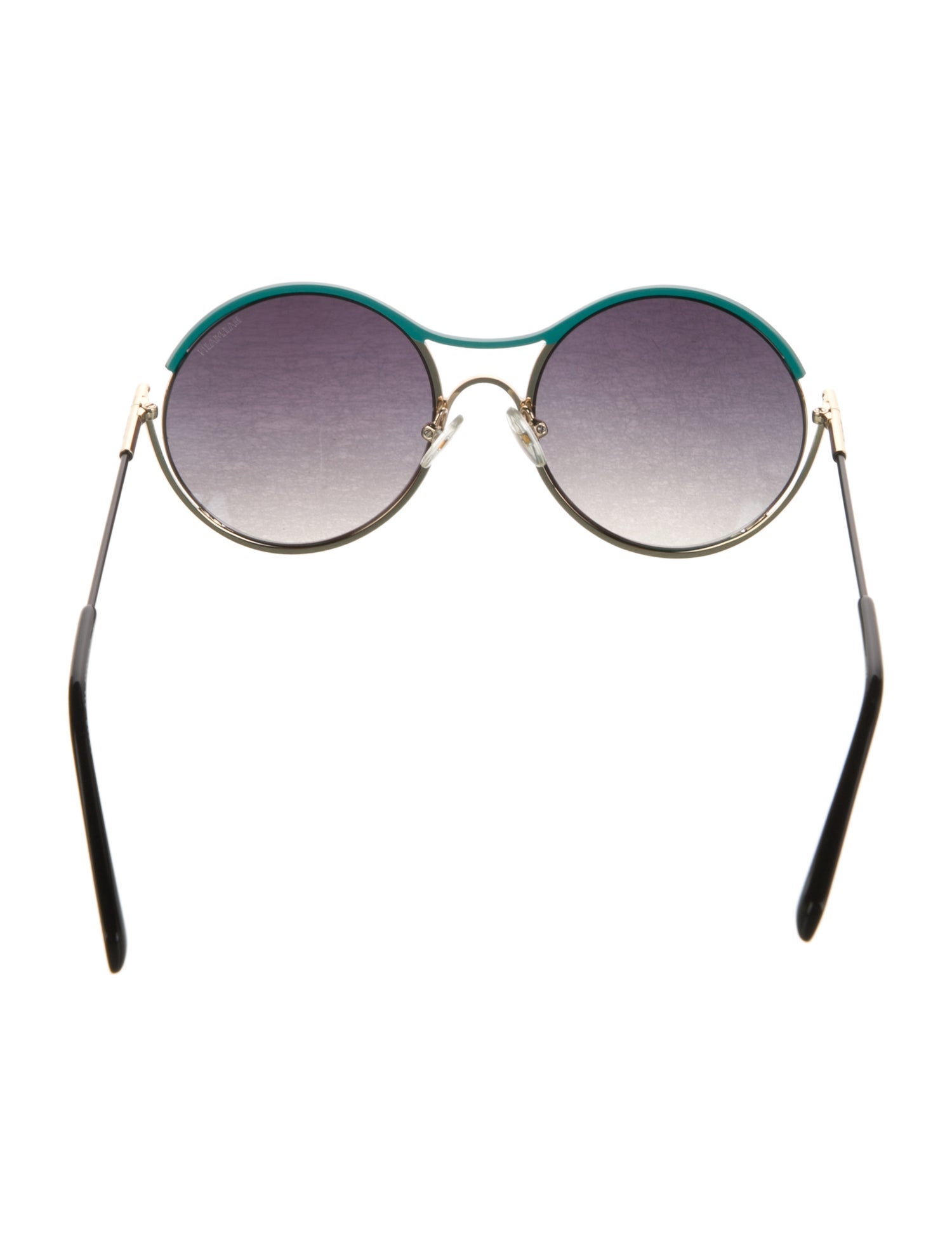Balmain Round Gradient Sunglasses