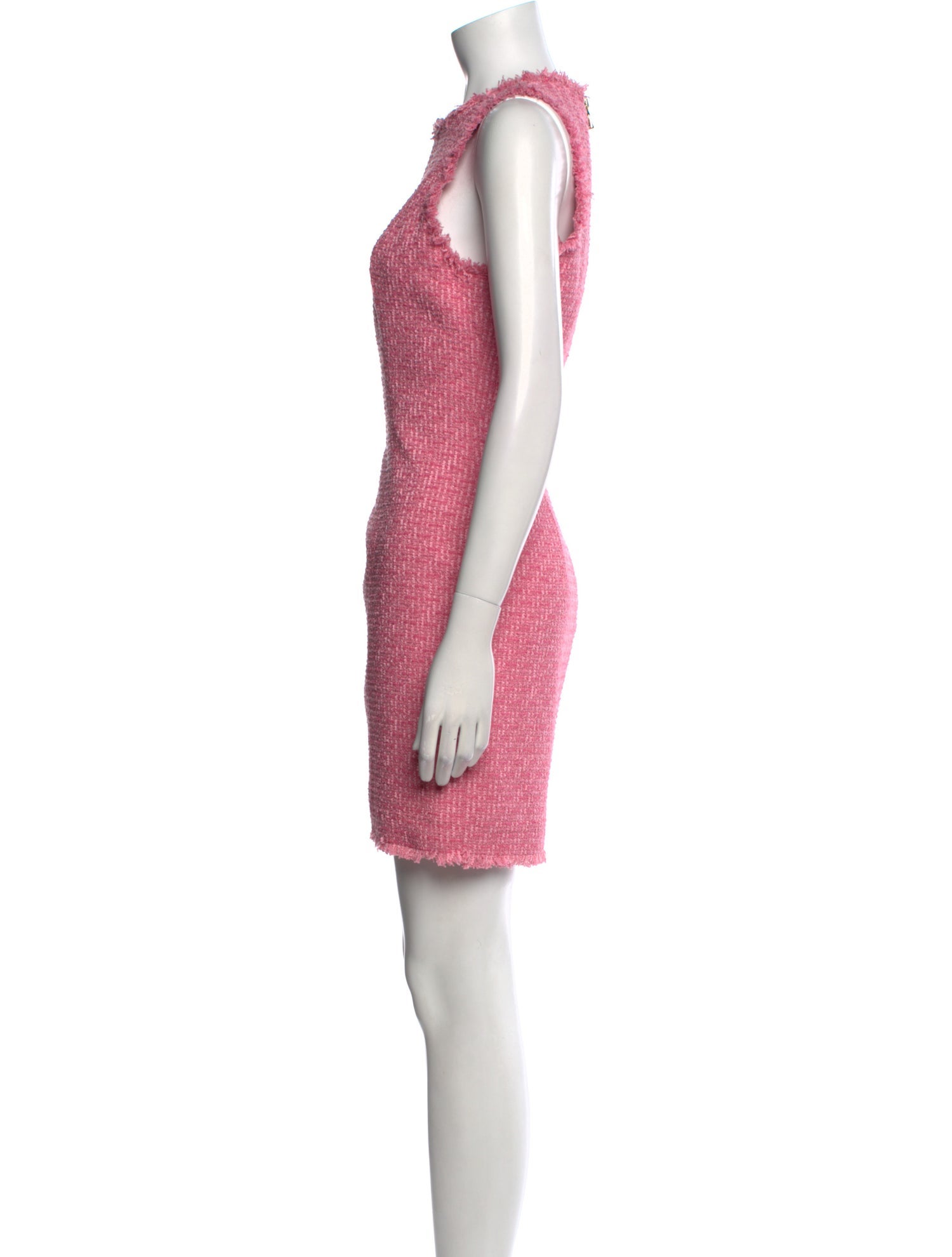 Balmain Crew Neck Mini Dress w/ Tags