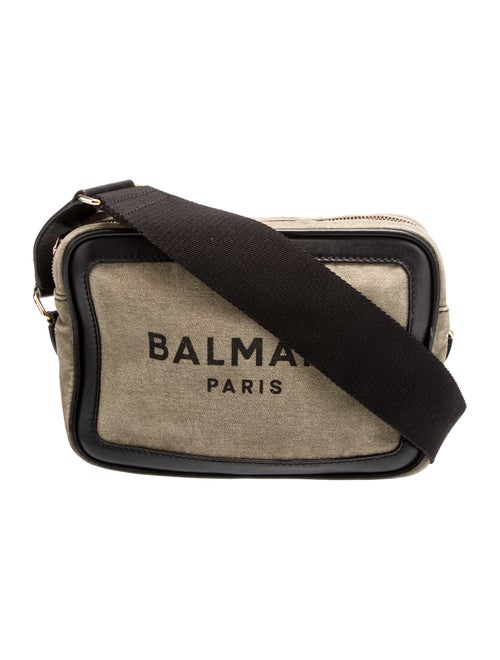 Balmain Canvas Crossbody Bag