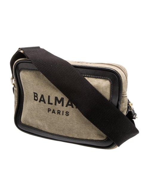 Balmain Canvas Crossbody Bag
