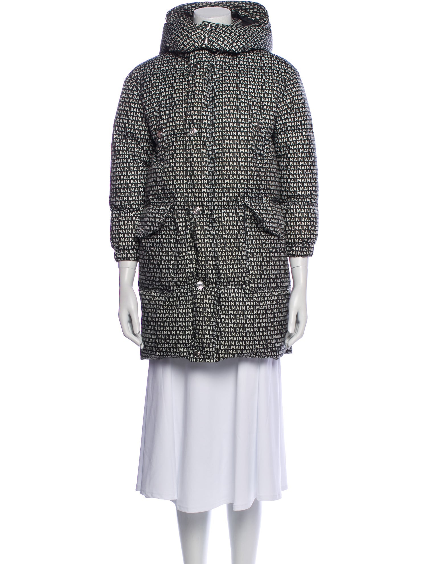 Balmain Printed Down Jacket