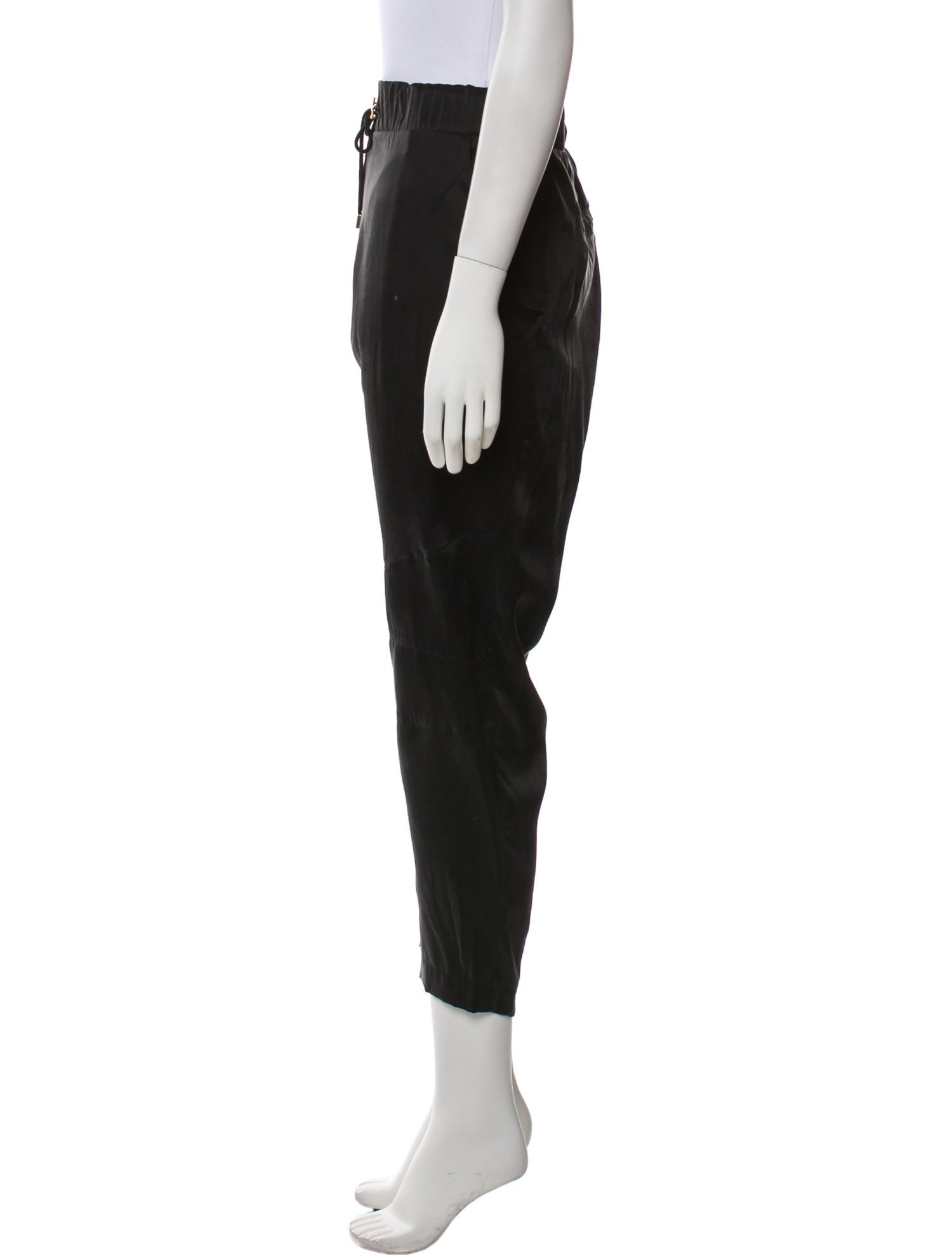 Balmain Silk Skinny Leg Pants