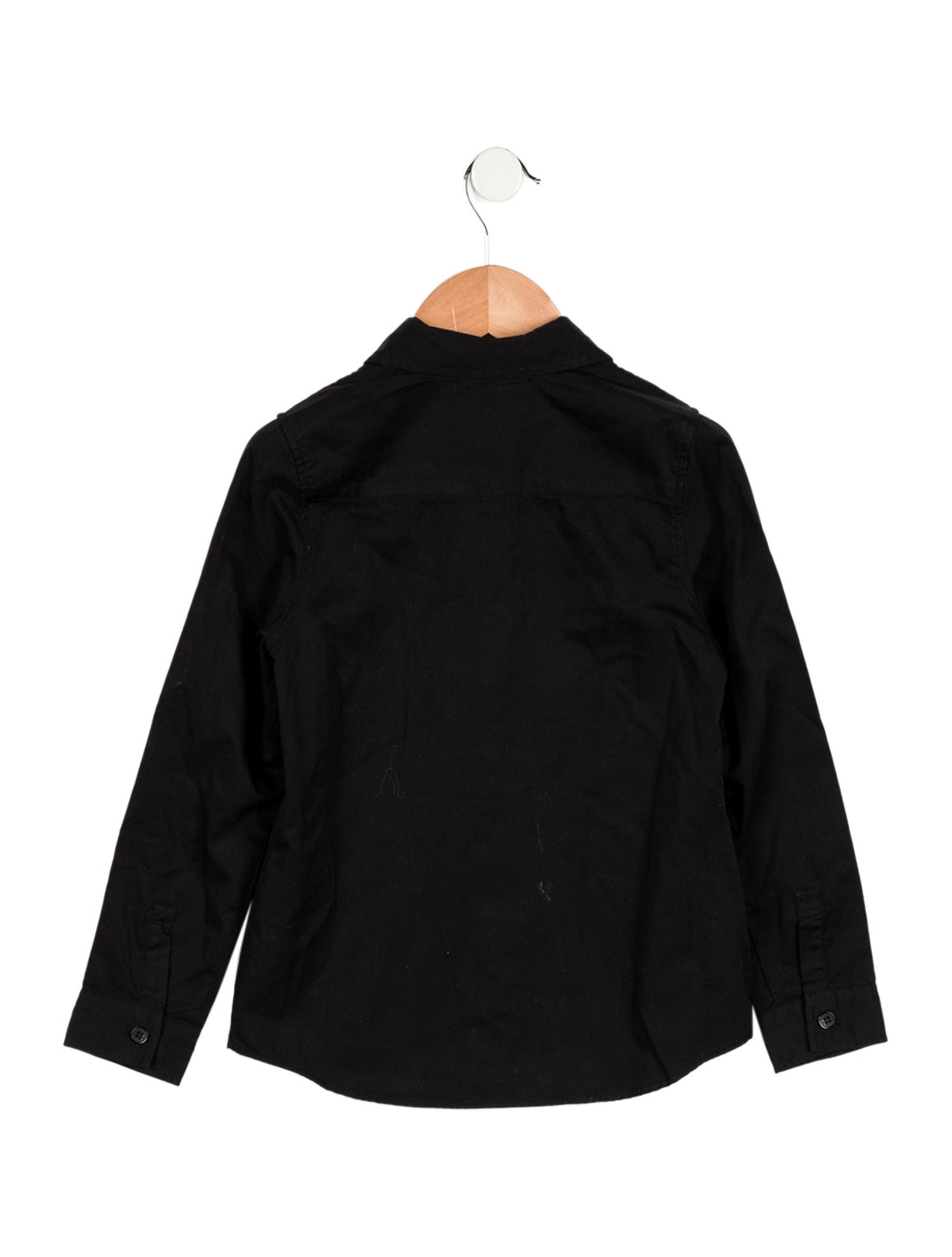 Balmain Girls' Button Up Long Sleeve Top