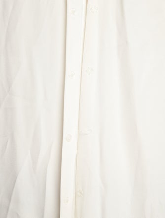 Balmain V-Neck Long Sleeve Blouse