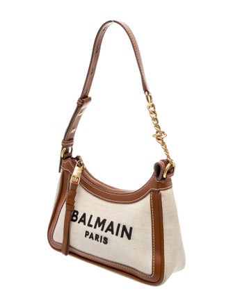 Balmain Canvas Shoulder Bag