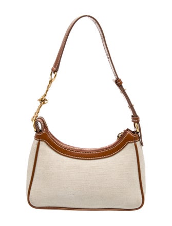 Balmain Canvas Shoulder Bag