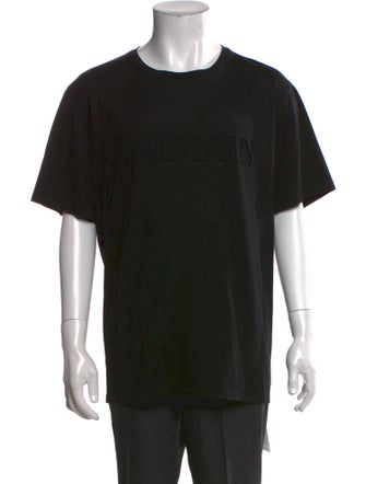 Balmain Crew Neck Short Sleeve T-Shirt