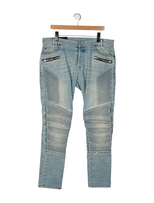 Balmain Moto Jeans
