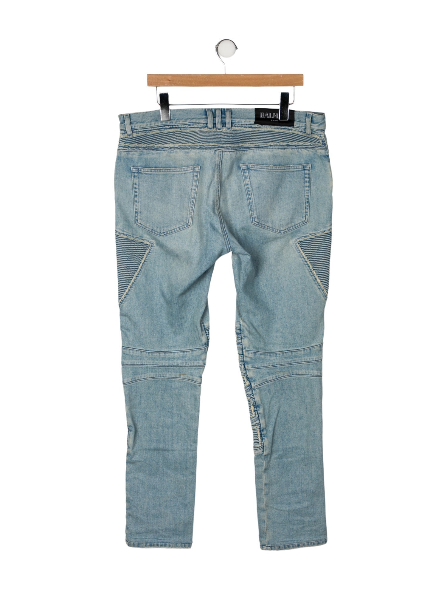 Balmain Moto Jeans