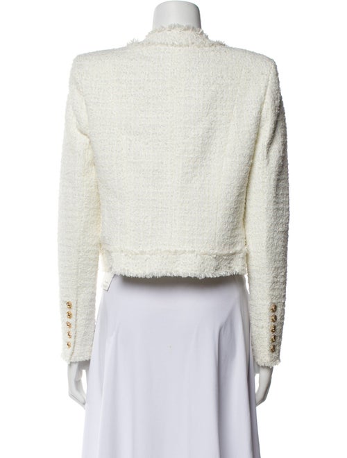 Balmain Nylon Tweed Pattern Evening Jacket