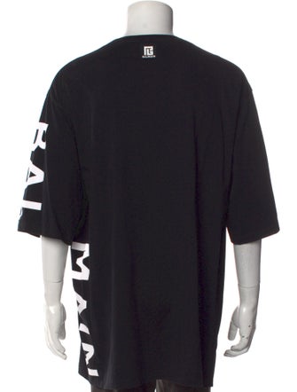 Balmain Crew Neck Short Sleeve T-Shirt