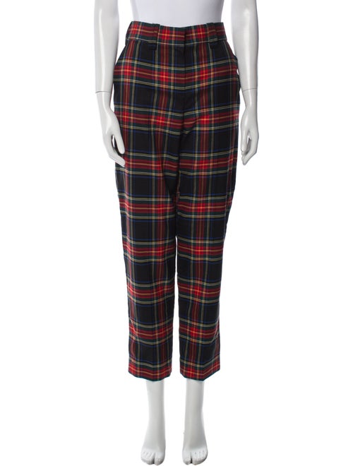 Balmain Virgin Wool Straight Leg Pants