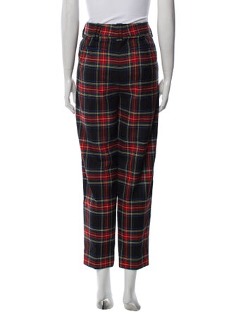 Balmain Virgin Wool Straight Leg Pants