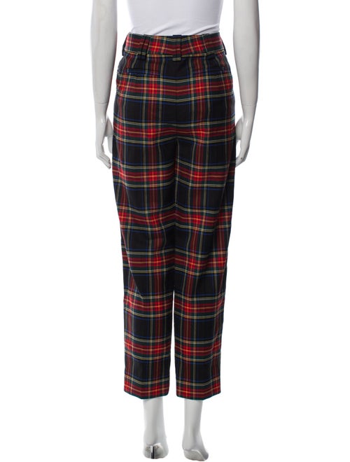 Balmain Virgin Wool Straight Leg Pants