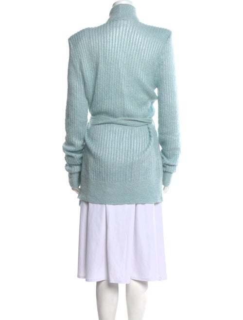 Balmain Mohair V-Neck Sweater