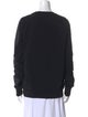 Balmain Graphic Print Crew Neck Sweatshirt