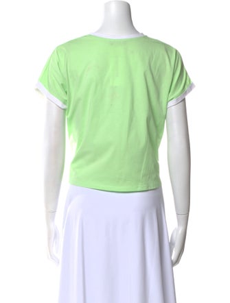 Balmain Graphic Print Crew Neck T-Shirt