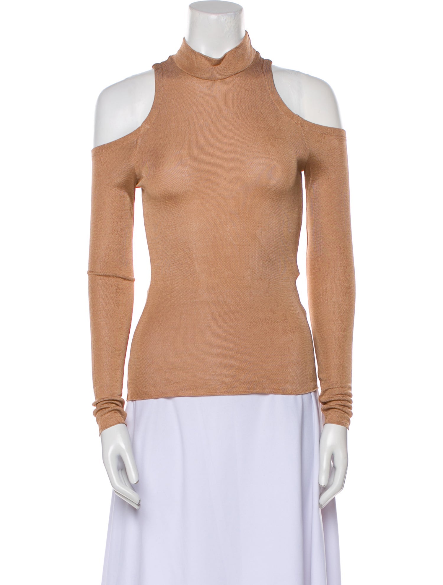 Balmain Turtleneck Long Sleeve Top