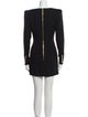 Balmain Wool Mini Dress