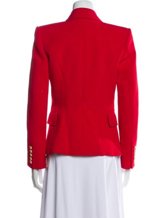 Balmain Wool Printed Blazer