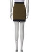 Balmain Wool Mini Skirt
