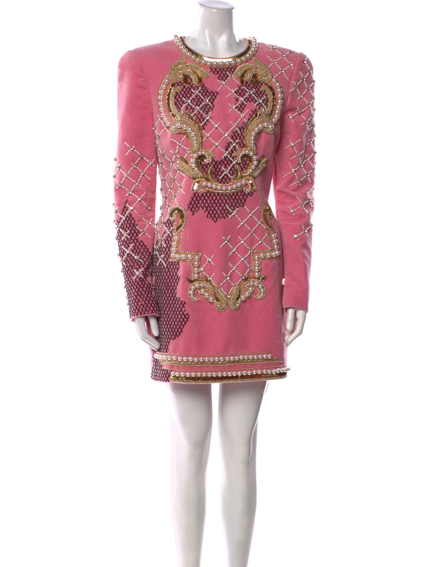 Balmain Printed Mini Dress