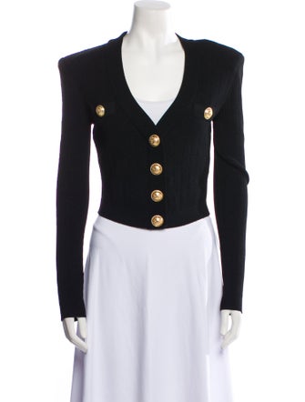 Balmain V-Neck Sweater