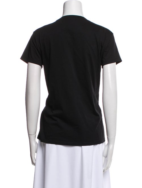 Balmain Graphic Print Crew Neck T-Shirt