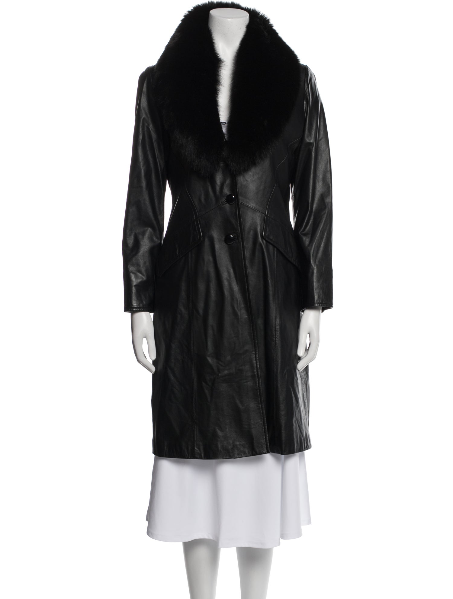 Balmain Vintage Late 1990's - Early 2000's Fur Coat