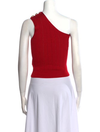 Balmain One-Shoulder Sweater