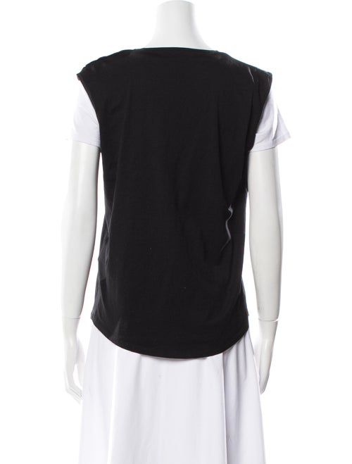 Balmain Graphic Print Crew Neck T-Shirt