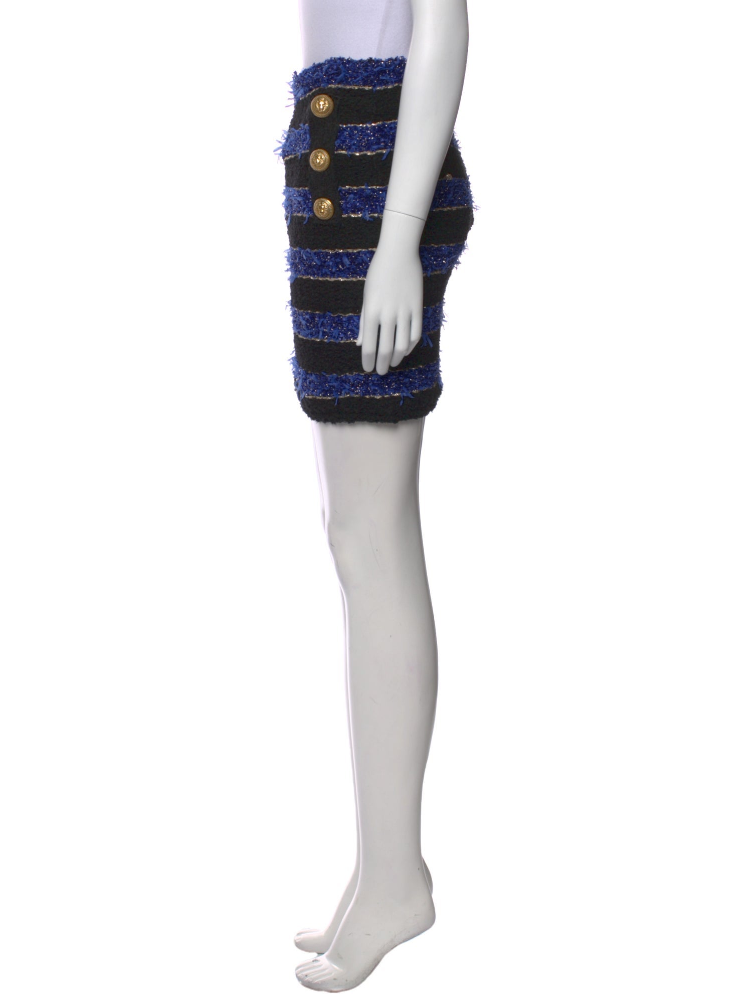 Balmain Tweed Mini Skirt