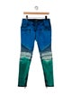 Balmain High-Rise Skinny Leg Jeans