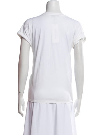 Balmain Graphic Print Crew Neck T-Shirt