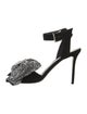 Balmain Suede Bow Accents Sandals
