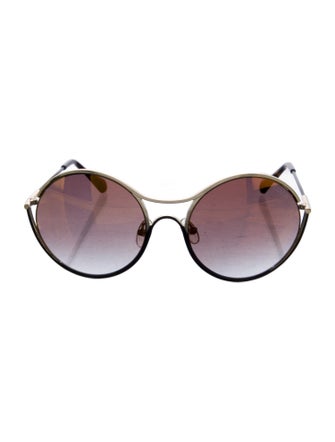 Balmain Round Gradient Sunglasses