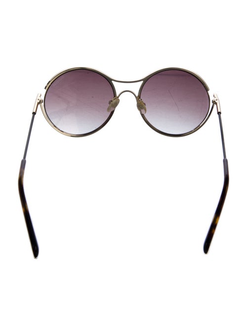 Balmain Round Gradient Sunglasses