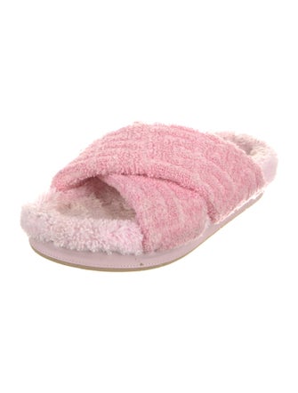 Balmain Terry Cloth Slides
