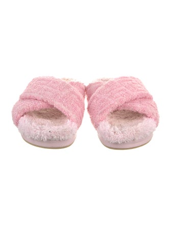 Balmain Terry Cloth Slides