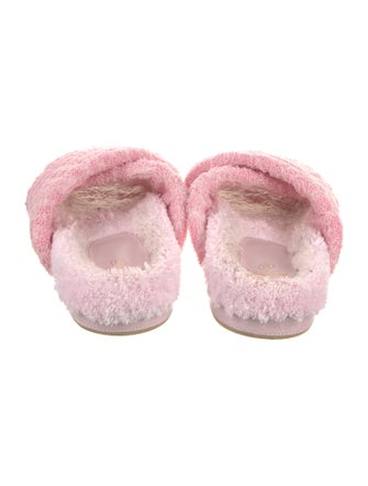Balmain Terry Cloth Slides