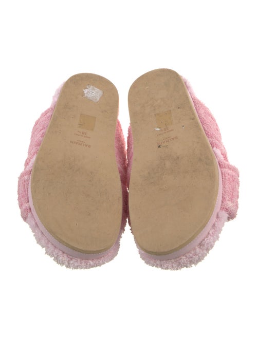 Balmain Terry Cloth Slides