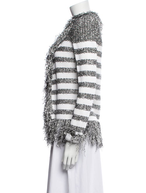 Balmain Striped Evening Jacket