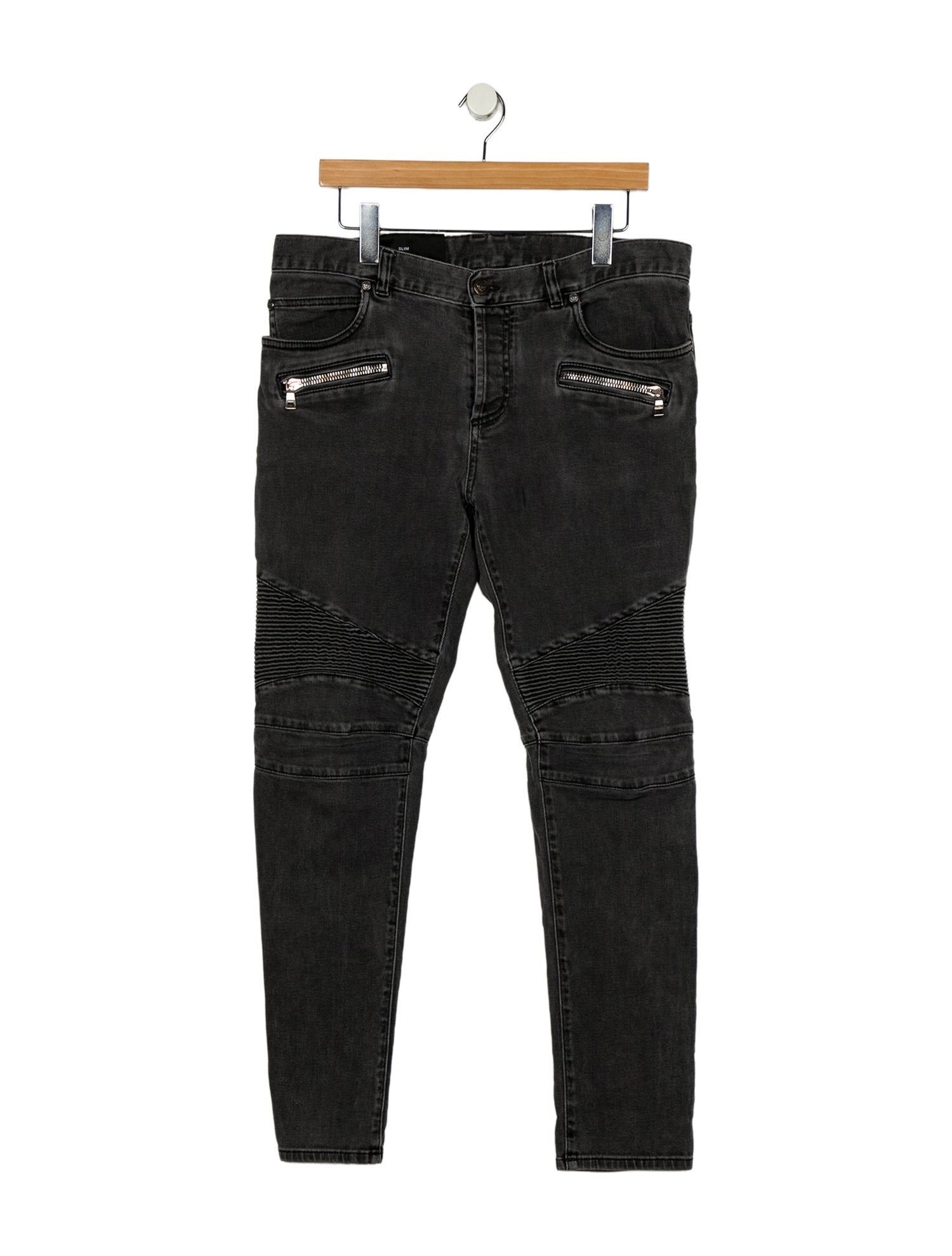 Balmain Moto Jeans