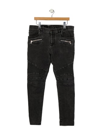 Balmain Moto Jeans