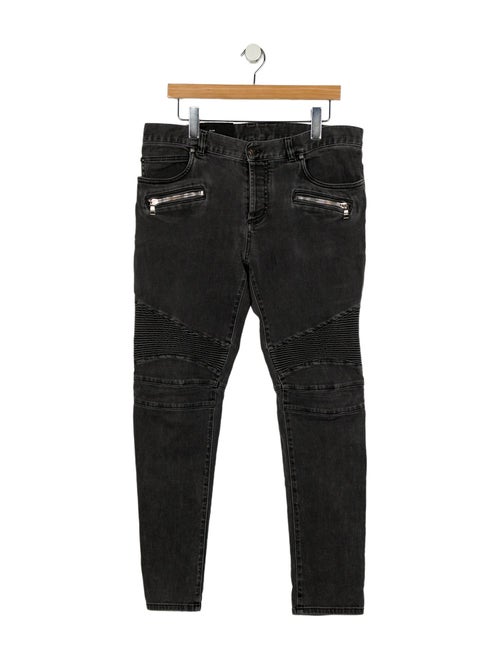 Balmain Moto Jeans