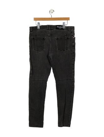 Balmain Moto Jeans